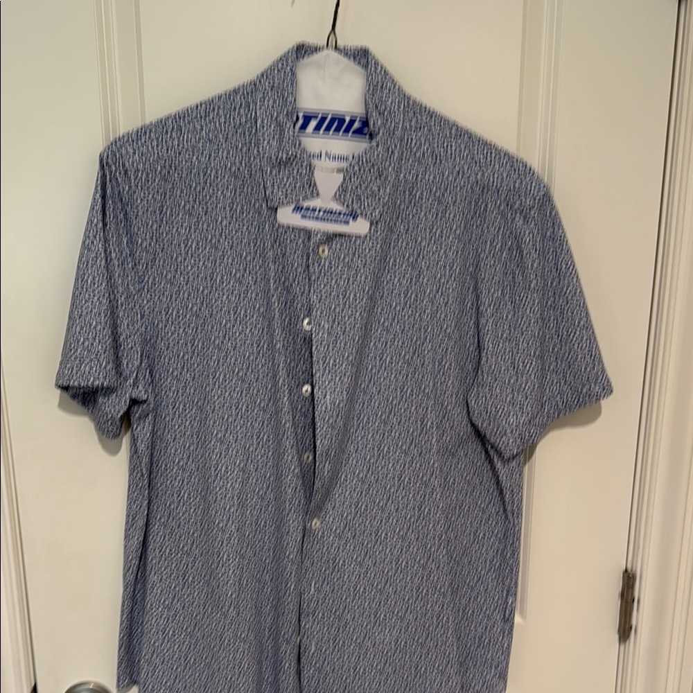 Bugatchi Blue Casual Button Down Shirt for Everyday Style